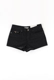 Studded Cotton Mini Shorts