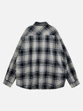 Nomad shirring check shirt