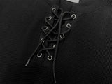 Lion Eyelet Half Sleeve