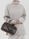[Premium] Fair Turtleneck Whole Garment Wool Set-up