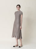 [Premium] Issey Pleated Point Long One Piece
