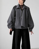 Medic Scarf Crop Jacket