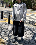 Dirty Washed Collar Long Sleeve
