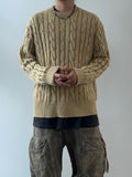 Pigment Cable Over Knit
