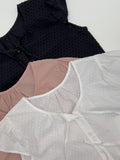 Yuke String Crop Blouse