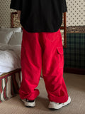 Nylon Stitch Cargo Pants