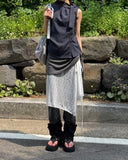 LACE WRAP SKIRT