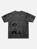 Times muscle fit short sleeve T-shirt