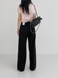 315 Cotton Semi Wide Pants