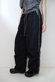 Berry flower frill pants
