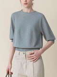 [Premium] Whole Garment Martini Round Knit