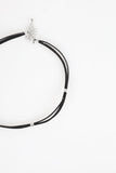 Linker choker suede bracelet