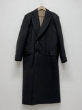 [unisex] Deep Slit Overfit Double Long Coat