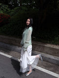 WAVE ZIPPER NYLON HOODIE