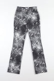 fade slit bootcut pants
