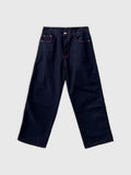 Mary Redstitch Wide Denim