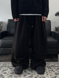 Two-Tuck Balloon Brushed Sweatpants