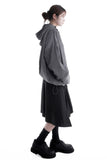 STRING VELLVET HOOD JACKET