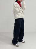 Mir Peach Cotton Wide Pants