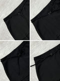[Setup Available] Stitch Banding Long Skirt