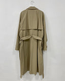London Robe Overfit Long Trench Coat