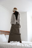 Fluffy fur cardigan