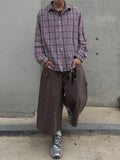 Ku Linen Blicket Check Shirt