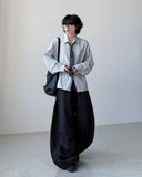 Muted Line Balloon Denim