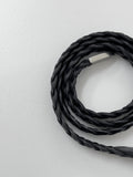 [20mm] Cowhide Mesh Western Slim Belt