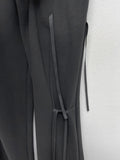 Ribbon Two-Way Wide Training Pants