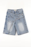 Fever Wrap Denim Bermuda
