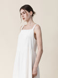 Neillo pintuck sleeveless long one piece