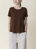 Pure Basic Linen T-shirt