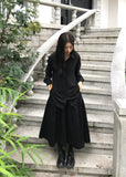 POCKET LINE COTTON SKIRT