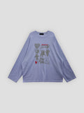 Gallery Waffle Long Sleeve Knit T-shirt