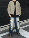 Vintage Scratch Balloon Denim
