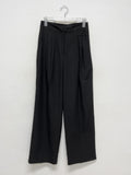 [summer] Modern Linen Two-Tuck Wide Slacks