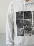 Square Drop Bell Hoodie