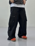 Capital Diagonal Zipper Raw Denim Pants