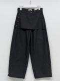 706 Wrap Skirt Balloon Fit Pants