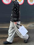 Hip-hop Balloon Brushed Jogger Pants