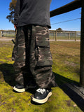 Ju Camo Balloon Sweat