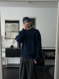 Jagged Damage Cotton Knit