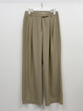 Log High Waist Wide Slacks