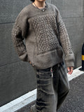 Castle Embossed Square Knit