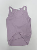 Ribbed sleeveless top