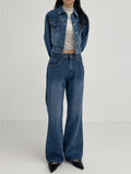 [UNISEX] Sheltie Low Bootcut Denim Pants