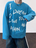 Dream waffle loose-fit knit