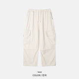 Vintage Diagonal Cargo Banding Pants