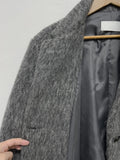 Oat Mohair Over Fit Coat Jacket